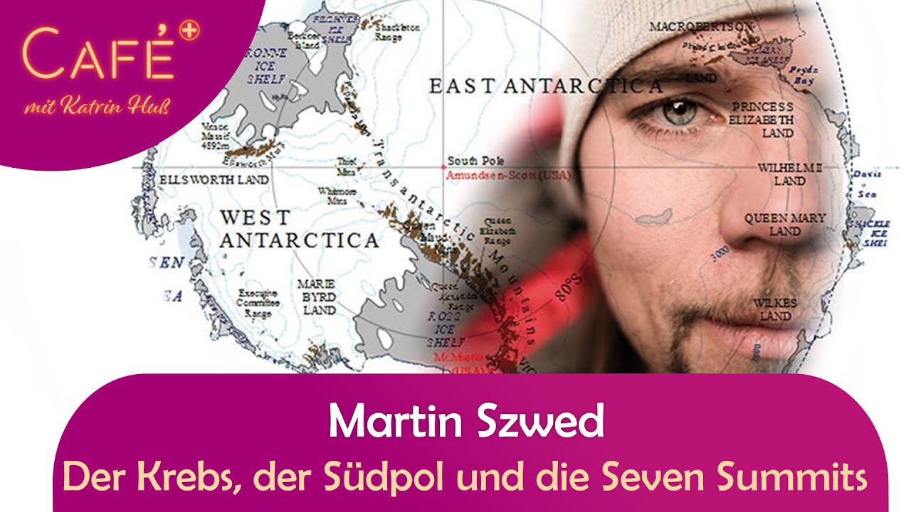 Café Plus: Martin Szwed – der Krebs, der Südpol und die Seven Summits mit Katrin Huß © Nuoflix