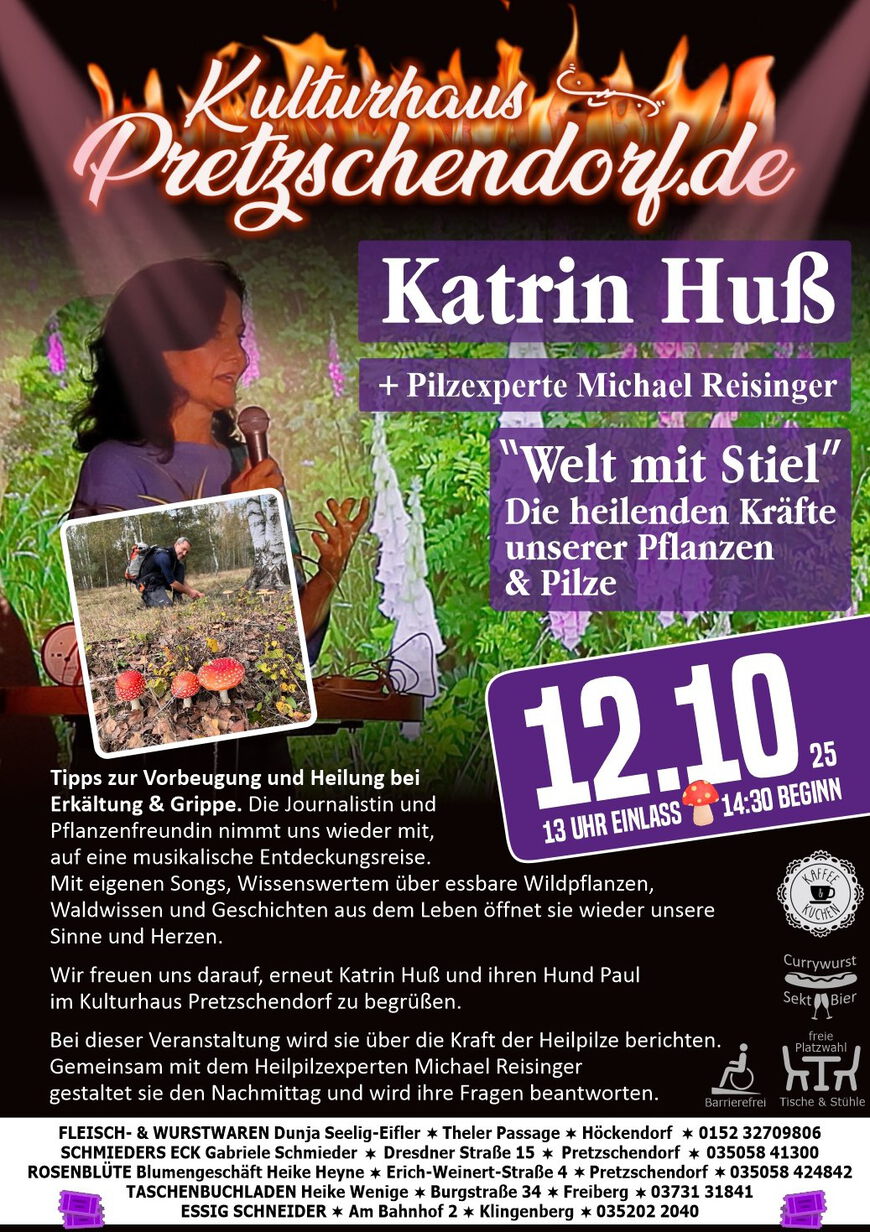 Vortrag in Pretzschendorf: Welt mit Stiel