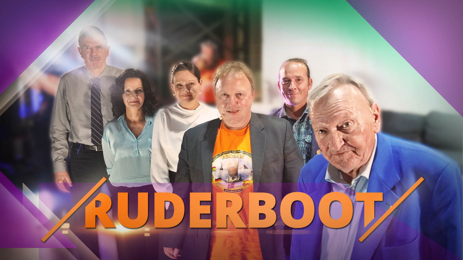 Ruderboot mit Erich von Däniken - Copyright Nuoviso